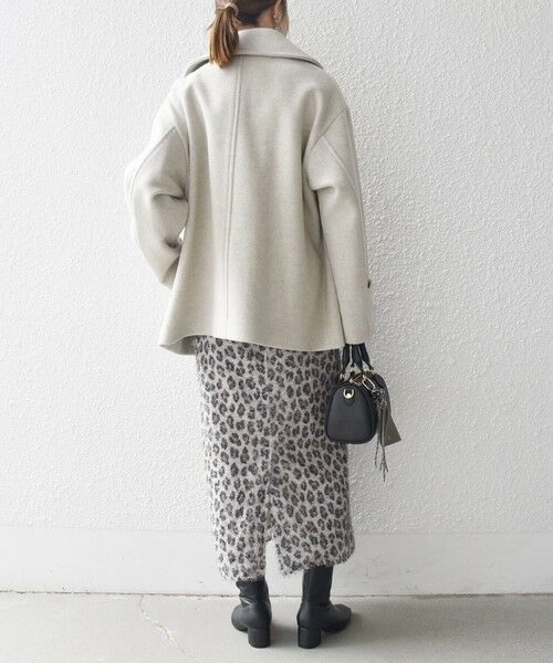 SHIPS / シップス ピーコート | SHIPS any: カシミヤ ミックス テーラード ショート Pコート | 詳細2