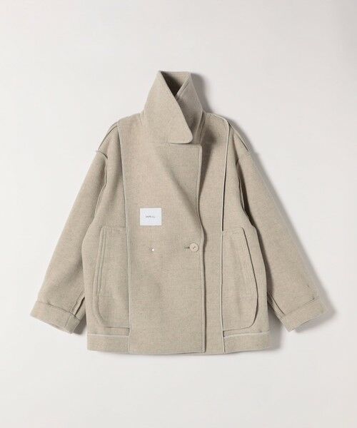 SHIPS / シップス ピーコート | SHIPS any: カシミヤ ミックス テーラード ショート Pコート | 詳細15