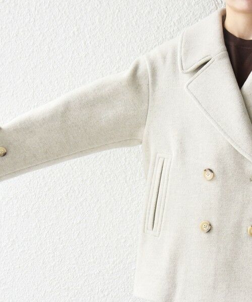SHIPS / シップス ピーコート | SHIPS any: カシミヤ ミックス テーラード ショート Pコート | 詳細21