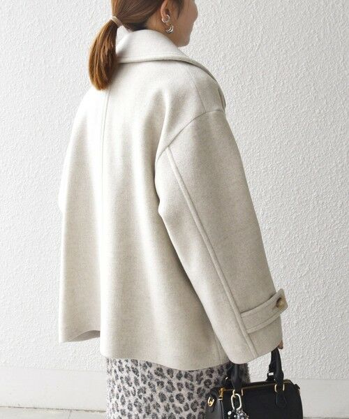 SHIPS / シップス ピーコート | SHIPS any: カシミヤ ミックス テーラード ショート Pコート | 詳細6