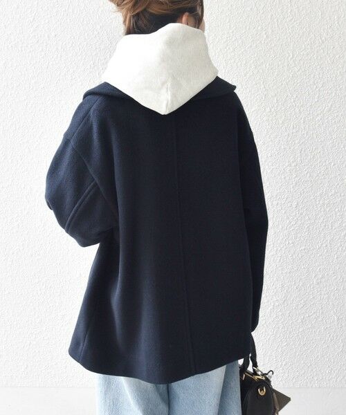 SHIPS / シップス ピーコート | SHIPS any: カシミヤ ミックス テーラード ショート Pコート | 詳細28