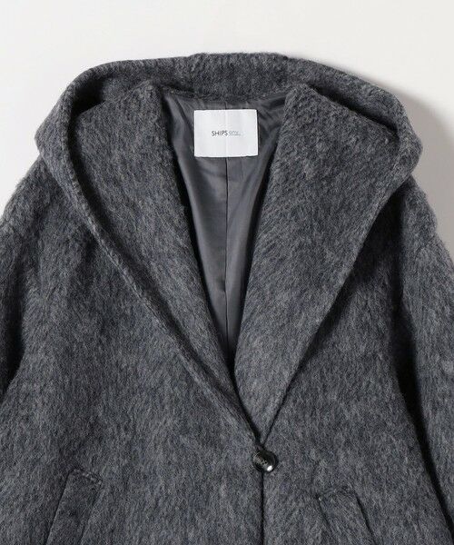 SHIPS / シップス その他アウター | SHIPS any: シャギー フーディー ガウン コート | 詳細23