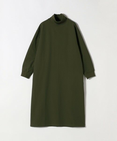 SHIPS / シップス ロング・マキシ丈ワンピース | 《追加予約》SHIPS any:〈洗濯機可能〉裏起毛 リブ ハイネック ワンピース | 詳細6