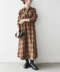 専用　INGEBORGインゲボルグ カメリア刺繍デニムロングワンピース　9号 セール】 【OUTLET】カメリア刺繍デニムワンピース （ロング