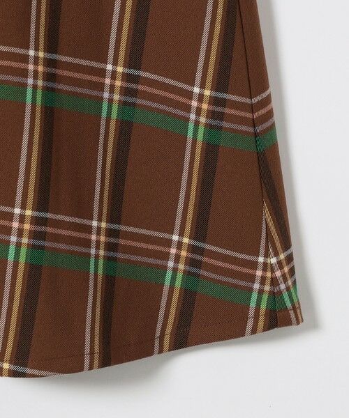 SHIPS / シップス ロング・マキシ丈ワンピース | 《一部追加予約》SHIPS any:〈洗濯機可能〉チェック Aライン フレア シャツ ワンピース | 詳細9