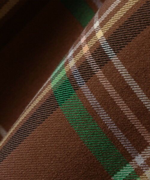 SHIPS / シップス ロング・マキシ丈ワンピース | 《一部追加予約》SHIPS any:〈洗濯機可能〉チェック Aライン フレア シャツ ワンピース | 詳細14