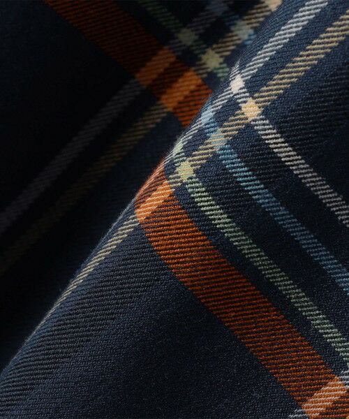 SHIPS / シップス ロング・マキシ丈ワンピース | 《一部追加予約》SHIPS any:〈洗濯機可能〉チェック Aライン フレア シャツ ワンピース | 詳細25