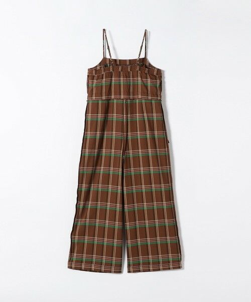 SHIPS / シップス サロペット・オールインワン | SHIPS any:〈洗濯機可能〉チェック フリル ティアード サロペット | 詳細16