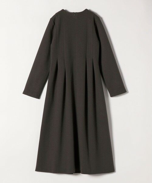 SHIPS / シップス ロング・マキシ丈ワンピース | SHIPS any: エア ニードル クルーネック タック フレア ワンピース | 詳細12