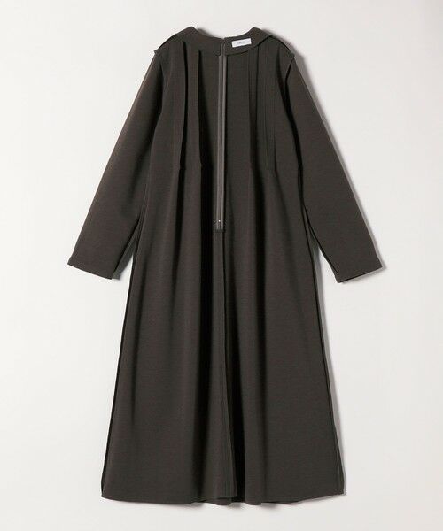 SHIPS / シップス ロング・マキシ丈ワンピース | SHIPS any: エア ニードル クルーネック タック フレア ワンピース | 詳細15