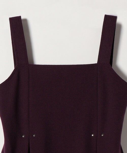 SHIPS / シップス ロング・マキシ丈ワンピース | 《一部追加予約》SHIPS any: エア ニードル タック フレア ジャンパースカート | 詳細25