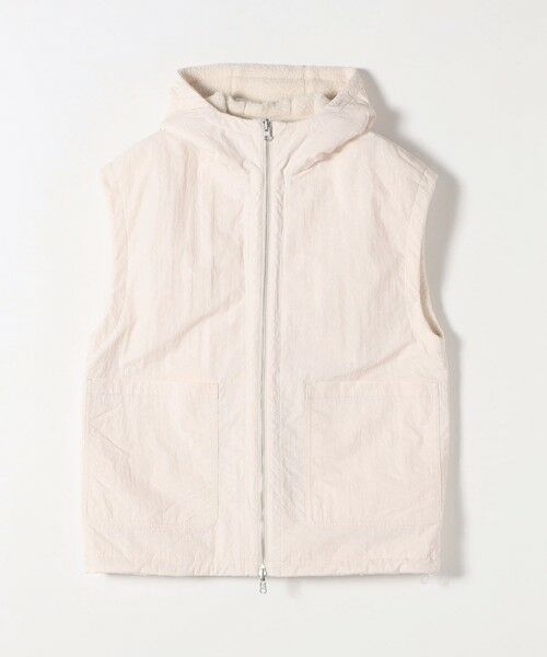 SHIPS / シップス ベスト | SHIPS any: ナイロン × ボア リバーシブル フーディー ベスト | 詳細16