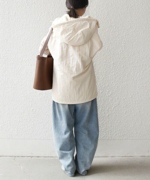 SHIPS / シップス ベスト | SHIPS any: ナイロン × ボア リバーシブル フーディー ベスト | 詳細9