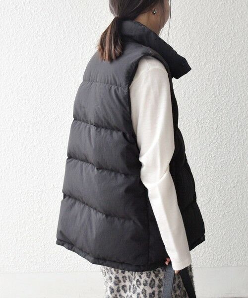 SHIPS / シップス ダウンジャケット・ベスト | SHIPS any: ナイロン スタンドカラー ダウン ベスト | 詳細5