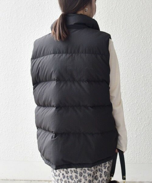 SHIPS / シップス ダウンジャケット・ベスト | SHIPS any: ナイロン スタンドカラー ダウン ベスト | 詳細6