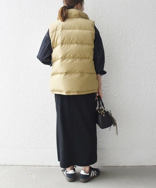 SHIPS / シップス ダウンジャケット・ベスト | SHIPS any: ナイロン スタンドカラー ダウン ベスト | 詳細12