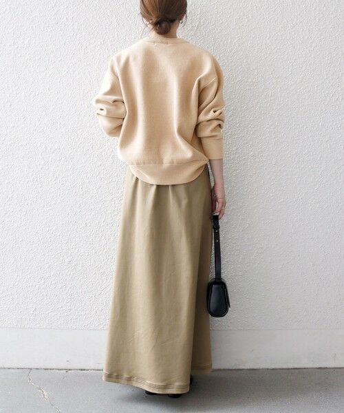 SHIPS / シップス ニット・セーター | SHIPS any:〈手洗い可能〉モールヤーン クルーネック ロゴ 千鳥柄 プルオーバー | 詳細2