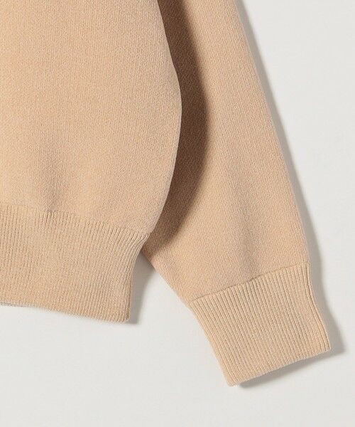 SHIPS / シップス ニット・セーター | SHIPS any:〈手洗い可能〉モールヤーン クルーネック ロゴ 千鳥柄 プルオーバー | 詳細9