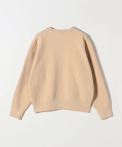 SHIPS / シップス ニット・セーター | SHIPS any:〈手洗い可能〉モールヤーン クルーネック ロゴ 千鳥柄 プルオーバー | 詳細10