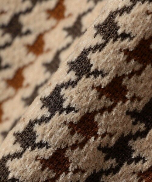 SHIPS / シップス ニット・セーター | SHIPS any:〈手洗い可能〉モールヤーン クルーネック ロゴ 千鳥柄 プルオーバー | 詳細24