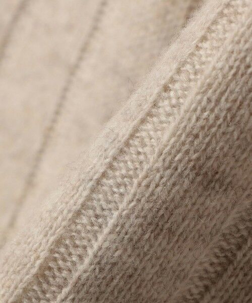 SHIPS / シップス ニット・セーター | SHIPS any:〈手洗い可能〉ヤク ワイドリブ ラウンドヘム ニット プルオーバー | 詳細9