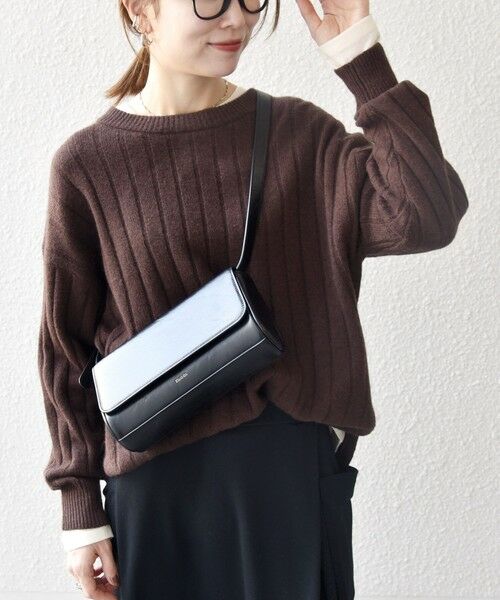 SHIPS / シップス ニット・セーター | SHIPS any:〈手洗い可能〉ヤク ワイドリブ ラウンドヘム ニット プルオーバー | 詳細17