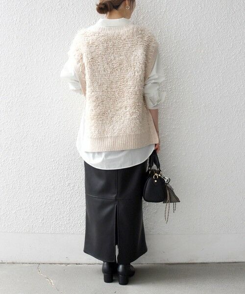 SHIPS / シップス ベスト | SHIPS any: ループ ニット Vネック ベスト | 詳細2