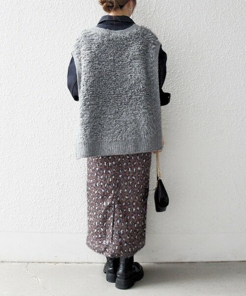 SHIPS / シップス ベスト | SHIPS any: ループ ニット Vネック ベスト | 詳細13