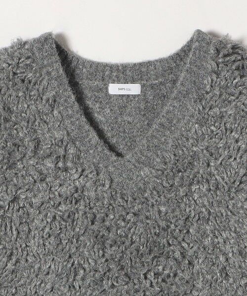 SHIPS / シップス ベスト | SHIPS any: ループ ニット Vネック ベスト | 詳細20