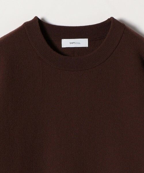 SHIPS / シップス ニット・セーター | SHIPS any:〈洗濯機可能〉クルーネック ドルマン ベーシック ニット プルオーバー | 詳細14