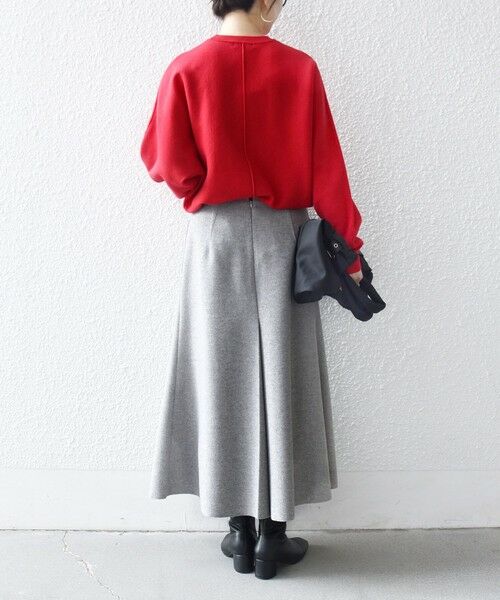 SHIPS / シップス ニット・セーター | SHIPS any:〈洗濯機可能〉クルーネック ドルマン ベーシック ニット プルオーバー | 詳細19