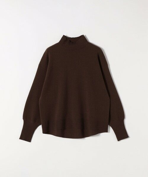 SHIPS / シップス ニット・セーター | 《一部追加予約》SHIPS any:〈洗濯機可能〉ハイネック ボリュームスリーブ ロングリブ ニット プルオーバー | 詳細10