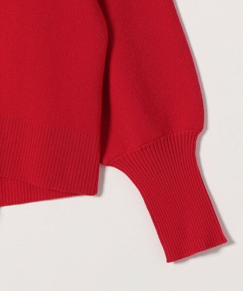 SHIPS / シップス ニット・セーター | 《一部追加予約》SHIPS any:〈洗濯機可能〉ハイネック ボリュームスリーブ ロングリブ ニット プルオーバー | 詳細27