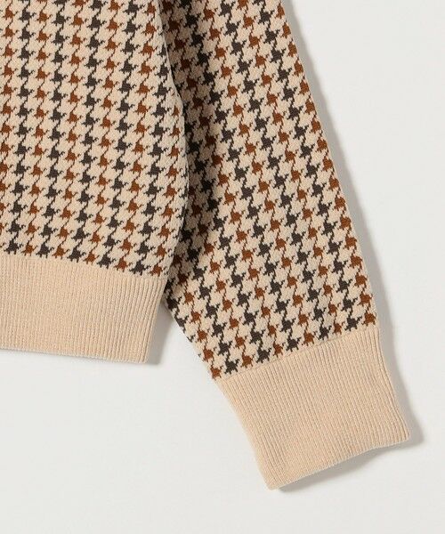 SHIPS / シップス カーディガン・ボレロ | 《一部追加予約》SHIPS any:〈手洗い可能〉モールヤーン クルーネック 千鳥柄 カーディガン | 詳細12