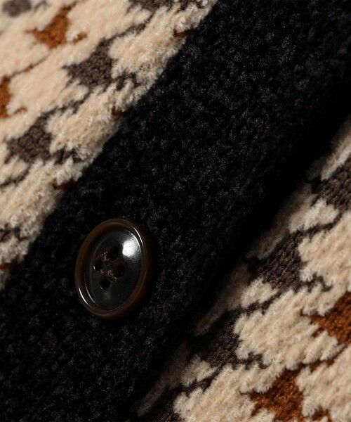 SHIPS / シップス カーディガン・ボレロ | 《一部追加予約》SHIPS any:〈手洗い可能〉モールヤーン クルーネック 千鳥柄 カーディガン | 詳細14