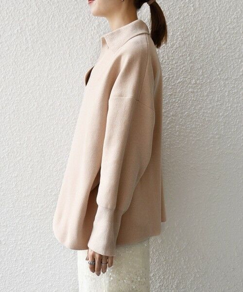 SHIPS / シップス ニット・セーター | SHIPS any:〈手洗い可能〉モールヤーン スキッパー ポロ ニット プルオーバー | 詳細10