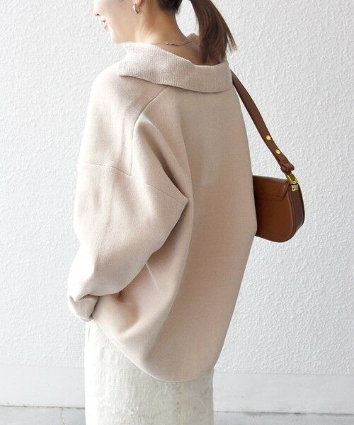 SHIPS / シップス ニット・セーター | SHIPS any:〈手洗い可能〉モールヤーン スキッパー ポロ ニット プルオーバー | 詳細6