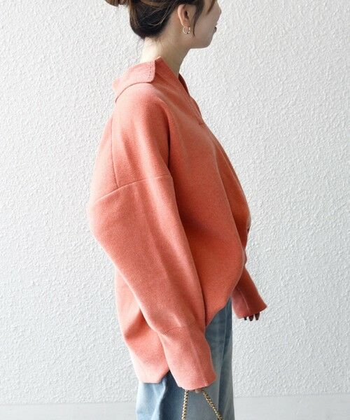 SHIPS / シップス ニット・セーター | SHIPS any:〈手洗い可能〉モールヤーン スキッパー ポロ ニット プルオーバー | 詳細17