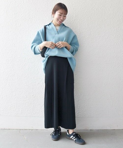 SHIPS / シップス ニット・セーター | SHIPS any:〈手洗い可能〉モールヤーン スキッパー ポロ ニット プルオーバー | 詳細23