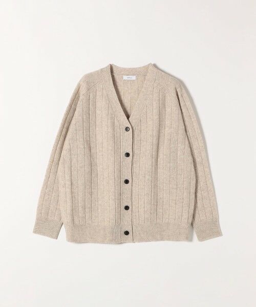 SHIPS / シップス カーディガン・ボレロ | SHIPS any:〈手洗い可能〉ヤク ワイドリブ Vネック ニット カーディガン | 詳細9