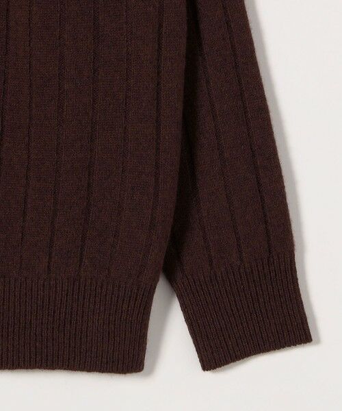 SHIPS / シップス カーディガン・ボレロ | SHIPS any:〈手洗い可能〉ヤク ワイドリブ Vネック ニット カーディガン | 詳細20
