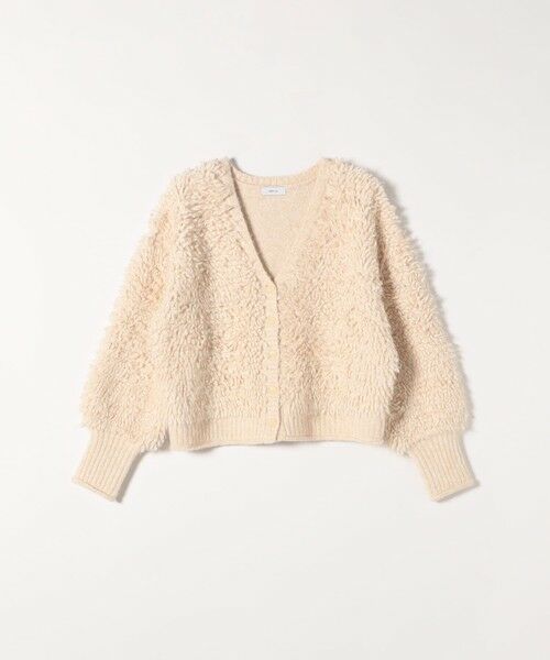 SHIPS / シップス カーディガン・ボレロ | SHIPS any: ループ ニット Vネック ショート カーディガン | 詳細8