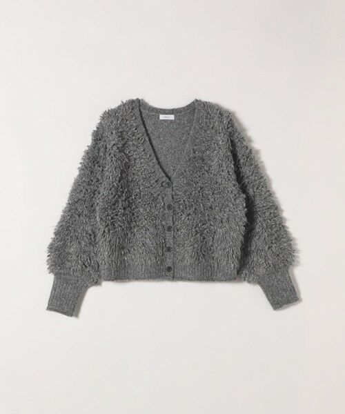 SHIPS / シップス カーディガン・ボレロ | SHIPS any: ループ ニット Vネック ショート カーディガン | 詳細18