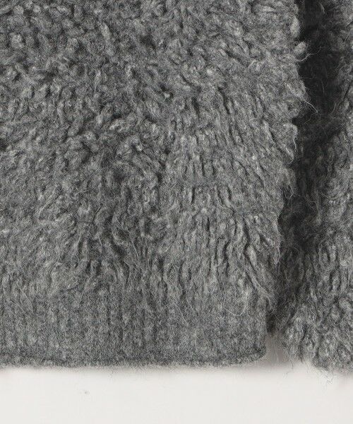 SHIPS / シップス カーディガン・ボレロ | SHIPS any: ループ ニット Vネック ショート カーディガン | 詳細20