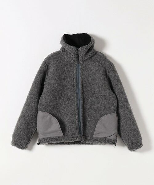SHIPS / シップス ブルゾン | Mouflon Mouflon: ボア ジップ スタンドカラー ブルゾン | 詳細3