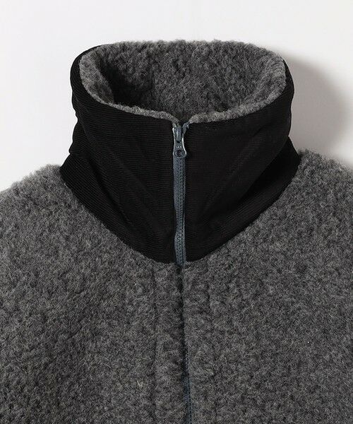 SHIPS / シップス ブルゾン | Mouflon Mouflon: ボア ジップ スタンドカラー ブルゾン | 詳細6