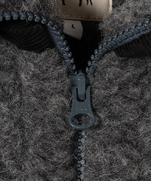 SHIPS / シップス ブルゾン | Mouflon Mouflon: ボア ジップ スタンドカラー ブルゾン | 詳細7