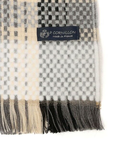 SHIPS / シップス マフラー・ショール・スヌード・ストール | P.CORNILLON:〈手洗い可能〉マルチカラー チェック ストール | 詳細2