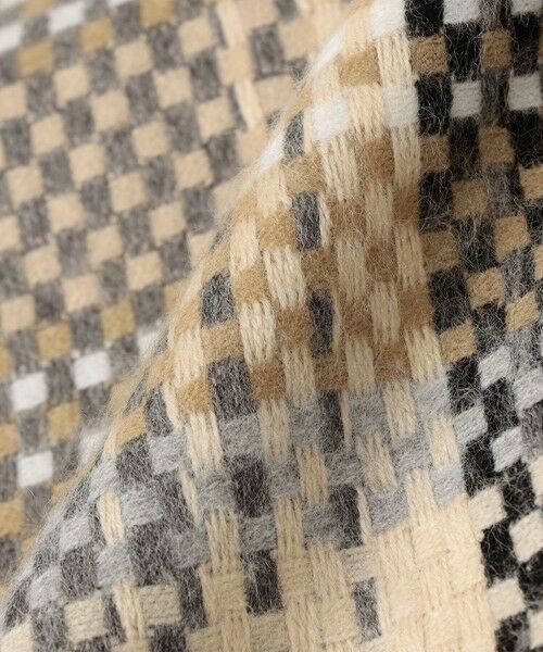 SHIPS / シップス マフラー・ショール・スヌード・ストール | P.CORNILLON:〈手洗い可能〉マルチカラー チェック ストール | 詳細3