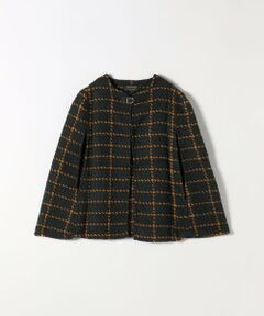 新品未使用⭐︎トゥモローランド☆ウールダブルフェイス フーテッドポンチョ TOMORROWLAND｜ウールダブルフェイス フーテッドポンチョ